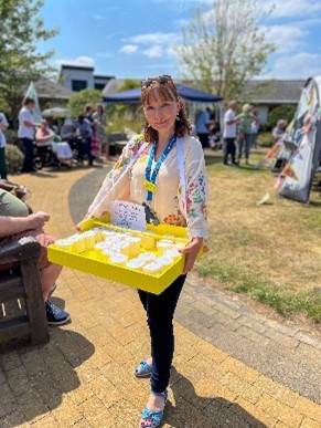 ice cream on offer at the summer festival 2025