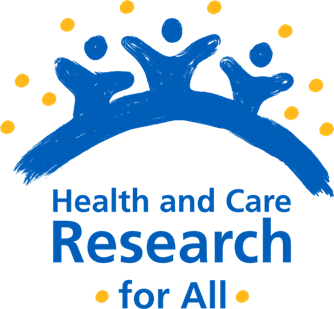 Health and Care Research For All logo