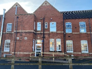 The outside of The Friary Centre, Lichfield