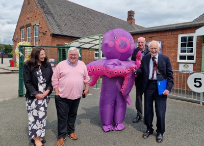 Claire Bailey, Neil Carr, Alan Jasper and Professor Brockington - Brockington Unit 20th anniversary celebration event.jpg