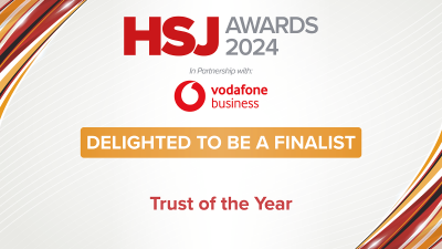 HSJ Awards Trust of the Year banner