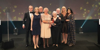Members of the team at the HSJ awards